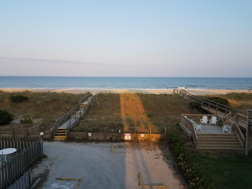 Carolina Beach at sunset